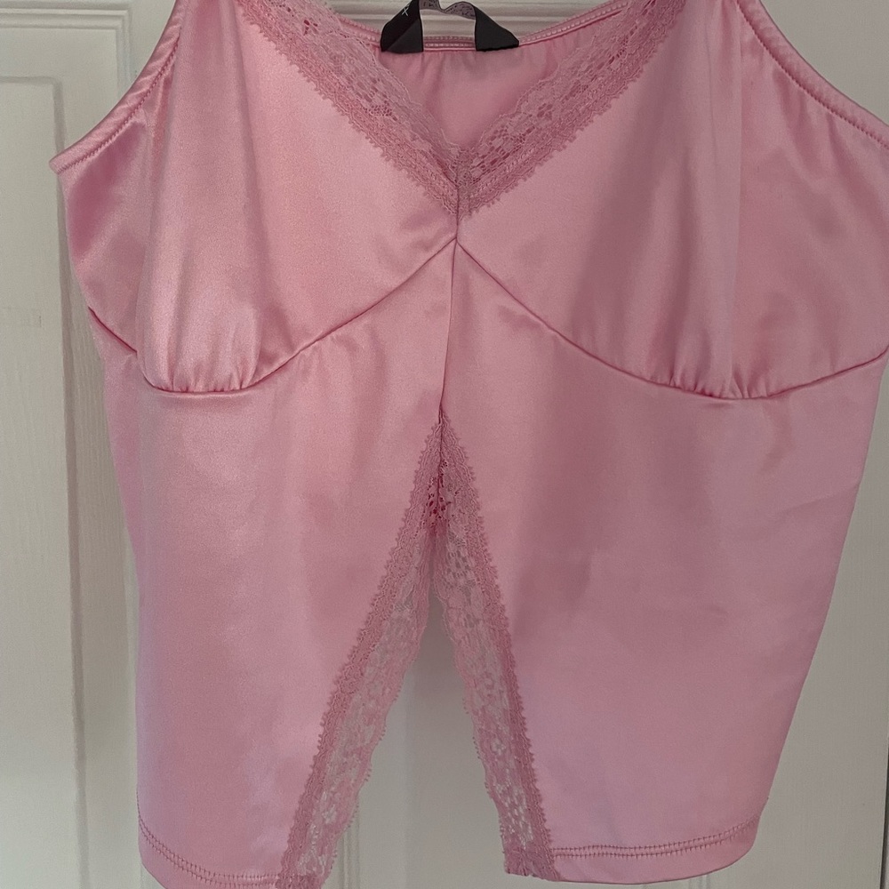 Silk tank top